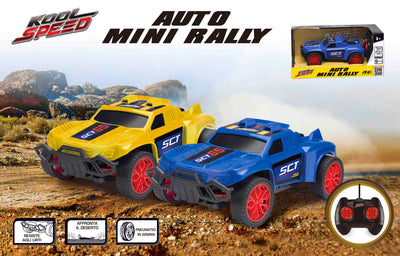 Auto R/C Mini Rally 2 colori assortiti