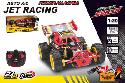 Auto R/C Buggy Jet Racing con Pack 26cm