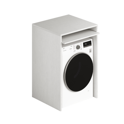 Laundry coprilavatrice in legno 71x65x105 bianco frassinato Effezeta Italia