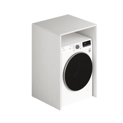 Laundry copri asciugatrice in legno 71x65x105 bianco frassinato