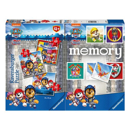 Puzzle Ravensburger 20983 MULTIPACK Con Memory Paw Patrol