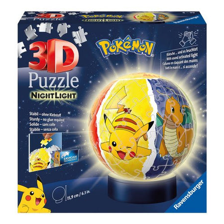Puzzle Ravensburger 11547 3D Nightlamp Led Pokemon