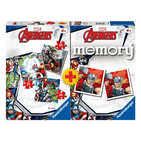Puzzle Ravensburger 20674 MULTIPACK Con Memory Avengers