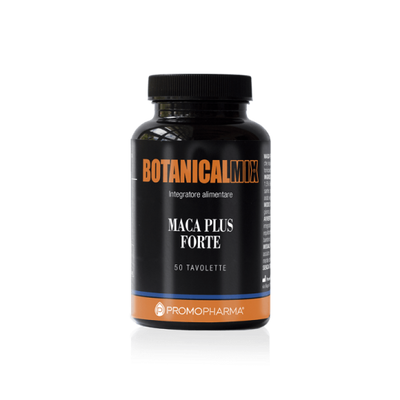 Botanical Mix Maca Plus Forte - Integratore Alimentare - Con Maca - per stanchezza fisica e mentale - 50 cpr