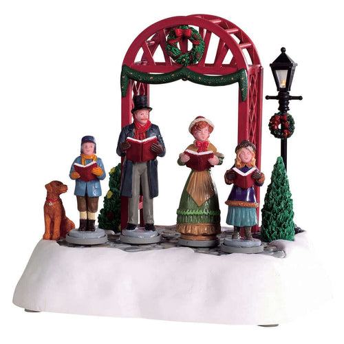 Scena animata ‎Canti vittoriani‎ per villaggio di Natale con luci e suoni Casa e cucina/Decorazioni per interni/Addobbi e decorazioni per ricorrenze/Decorazioni natalizie/Oggettistica MagiediNatale.it - Altamura, Commerciovirtuoso.it