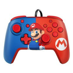 Gamepad Pdp 500 134 EU C1MR 1 SWITCH Mario Rematch Wired Red e Blue