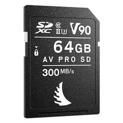 Scheda di memoria Angelbird AVP064SDMK2V90 V90 Pro Black