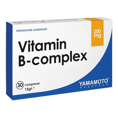 Yamamoto Research Vitamin B-Complex 30 Compresse Integratore Alimentare Di Vitamine Gruppo B (b1, B2, B6 E B12 Salute e cura della persona/Vitamine minerali e integratori/Singole vitamine/Vitamina B/Vitamina complesso B Tock Black - Solofra, Commerciovirtuoso.it