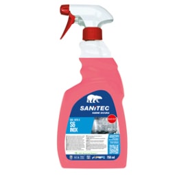 Detergente sgrassante S6 Inox - per superfici - 750ml Sanitec Casa e cucina/Detergenti e prodotti per la pulizia/Detergenti per la casa/Detergenti multiuso Eurocartuccia - Pavullo, Commerciovirtuoso.it