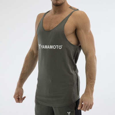 Yamamoto Outfit Man Tank Top Narrow Shoulder