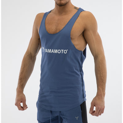 Yamamoto Outfit Man Tank Top Wide Shoulder