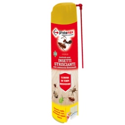 Insetticida Spray - con cannuccia - per insetti striscianti - 500 ml - Protemax Giardino e giardinaggio/Giardinaggio/Prodotti fitosanitari e pesticidi/Insetticidi/Insetticidi per ambienti/Vari insetti Eurocartuccia - Pavullo, Commerciovirtuoso.it