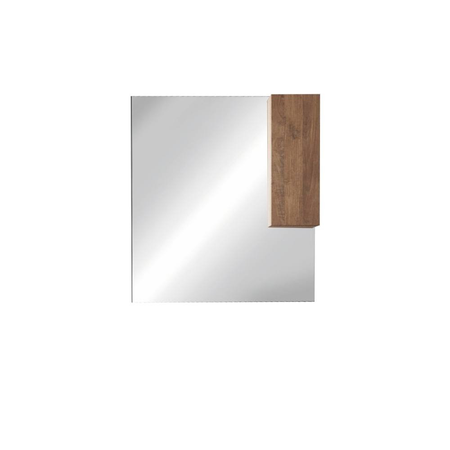 Specchio bagno con pensile Salemi 100x110h e lampada LED rovere mercure Effezeta Italia