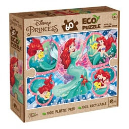 Puzzle maxi eco ''Disney Little Mermaid'' - 60 pezzi - Lisciani Giochi e giocattoli/Puzzle/Puzzle classici Eurocartuccia - Pavullo, Commerciovirtuoso.it