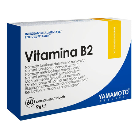 Vitamina B2 Riboflavina 25mg 60 compresse Salute e cura della persona/Vitamine minerali e integratori/Singole vitamine/Vitamina B/Vitamina B2 Tock Black - Solofra, Commerciovirtuoso.it