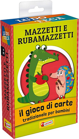 LISCIANI Ludoteca Le Carte dei Bambini Mazzetti e Rubamazzetti