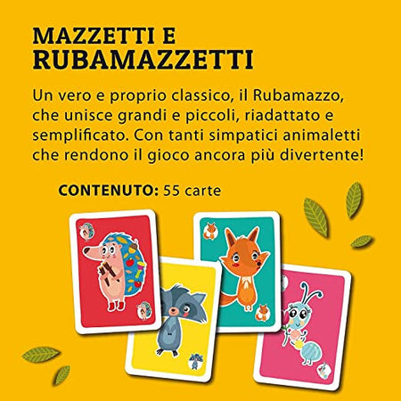 LISCIANI Ludoteca Le Carte dei Bambini Mazzetti e Rubamazzetti