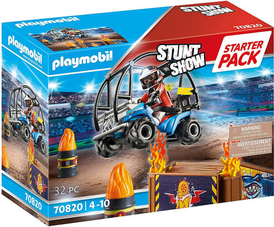 Playmobil Stuntshow 70820 Quad con Rampa Infuocata