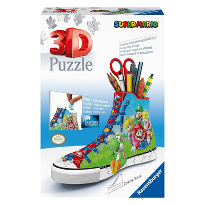 RAVENSBURGER 3D Snakers Super Mario Puzzle 112 pz