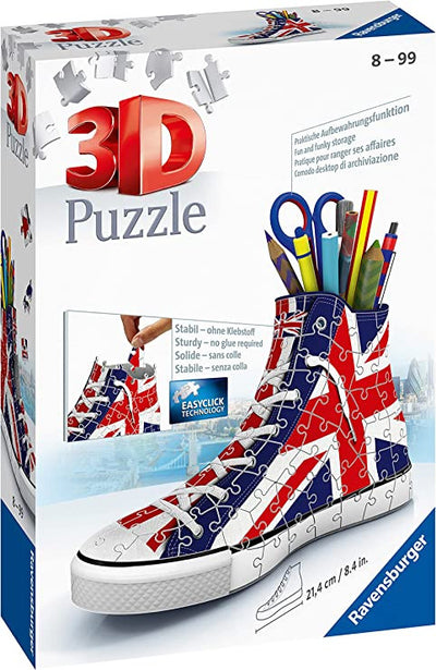RAVENSBURGER 3D Puzzle Portapenne Bandiera del Regno Unito
