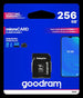 microSD 256GB CARD class 10 UHS I + adapter - retail blister Goodram