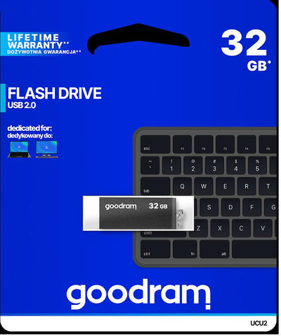 Pendrive GoodRAM 32GB UCU2 USB 2.0 - retail blister
