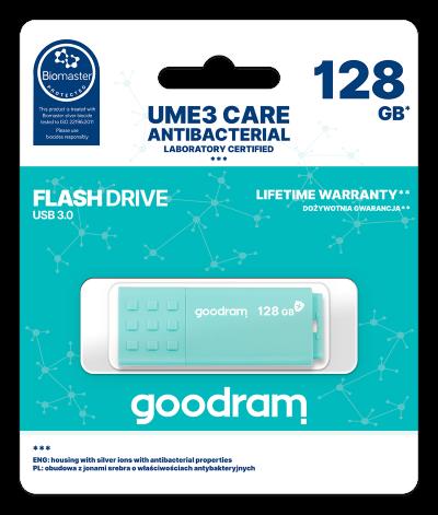 GOODRAM 128GB UME3 CARE - ANTIBATTERICA - USB 3.0
