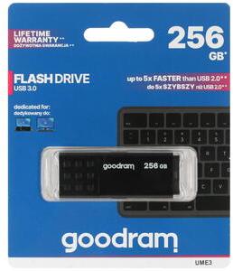 Pendrive GoodRAM 256GB BLACK USB 3.0 - retail blister