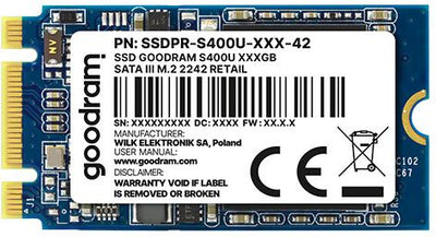 SSD S400U SATA III M.2 2242 Goodram