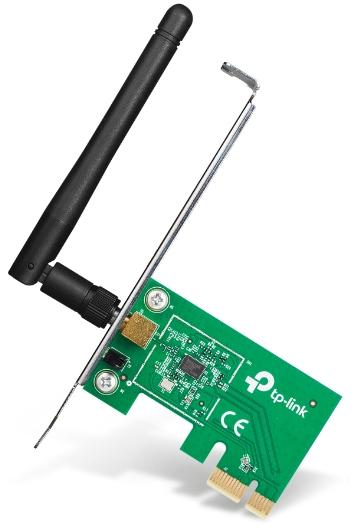 Scheda PCI Express Wifi N150 antenna 2 dBi attacco RP-SMA Tp-Link