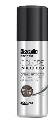Bioscalin Nutricol Istantaneo Spray Ritocco 75 Ml Colorato per Capelli  Colore Castano Chiaro Tinta Capelli Istantanea - commercioVirtuoso.it