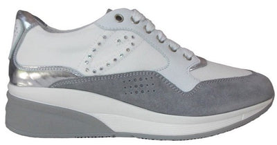 ALBERTO GUARDIANI Sneakers mod. SD52385D/-W-/SX83 White/Grey Moda/Donna/Scarpe/Sneaker e scarpe sportive/Sneaker casual Bilello Shop - San Giovanni in Fiore, Commerciovirtuoso.it