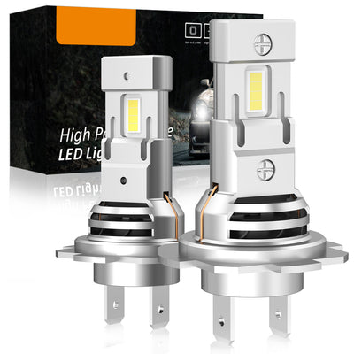 Kit Full Led Compatto H7 12V 45W 8000 Lumen Canbus All In One IP65 Dissipazione a Ventola Carall