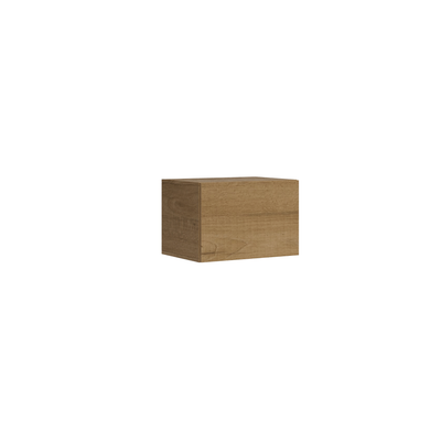 Ribalta L.60 H.40 P.39,2 Pensile cubico in legno per composizioni arredamento camere ed intern