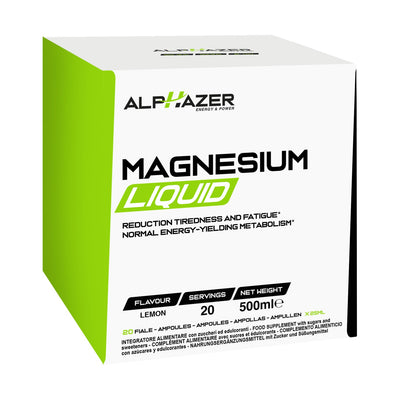 Magnesium Liquid 20 fiale da 25 ml Salute e cura della persona/Vitamine minerali e integratori/Singoli minerali/Magnesio Tock Black - Solofra, Commerciovirtuoso.it
