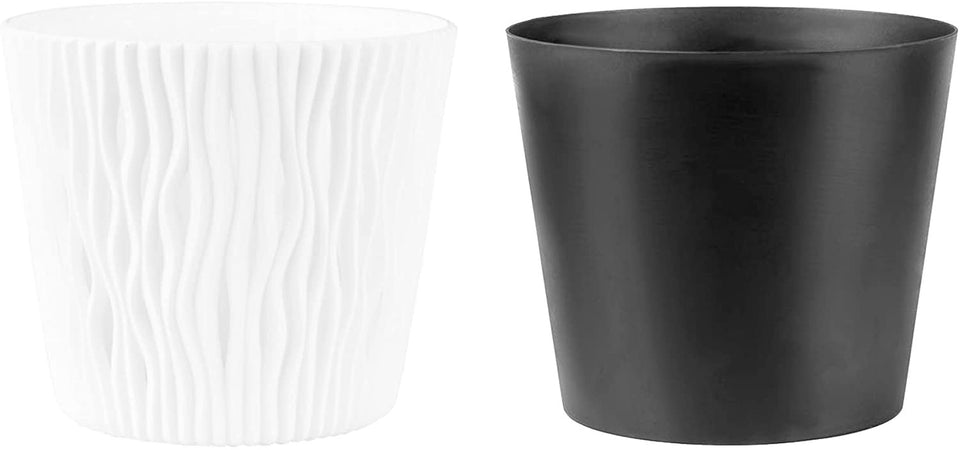 Vaso rotondo 2 in 1 in plastica Prosperplast Sandy ⌀ 26 cm