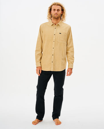 Camicia Uomo Rip Curl State Cord Long Sleeve Moda/Uomo/Abbigliamento/T-shirt polo e camicie/Camicie casual Snotshop - Roma, Commerciovirtuoso.it