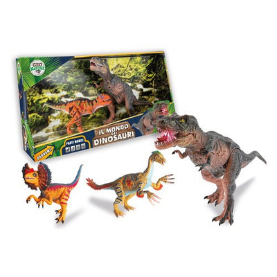 Animale gioco Teorema 67950 GEO NATURE Coppia Dinosauri con Suoni e Lu