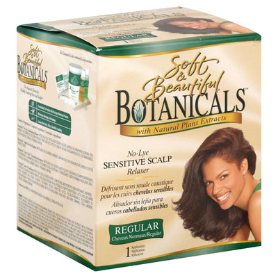 Soft & Beautiful Botanicals Relaxer No-lye Sensitive Scalp Regular 1 Application kit lisciante per capelli più morbidi Bellezza/Cura dei capelli/Maschere per capelli Agbon - Martinsicuro, Commerciovirtuoso.it