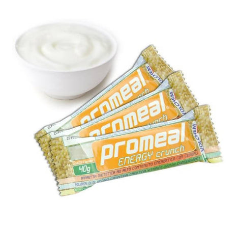 Promeal Energy Crunch yogurt barrette energetiche 40 gr Volchem, confezione da 30 pezzi barrette dietetiche Non solo caffè online - Albano Laziale, Commerciovirtuoso.it