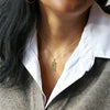 Collana Donna Con Ciondolo a Forma Di Carta Dei Tarocchi 41cm Collana Placcata in Oro 18ct Chiusura a Moschettone Lisa Angel