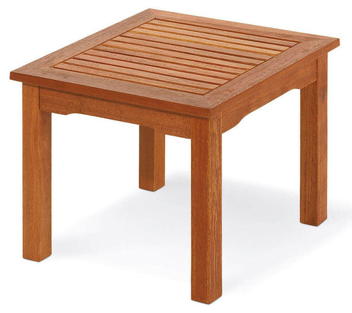 RIACO - tavolino da giardino in legno massiccio di acacia 50x50 Marrone Milani Home