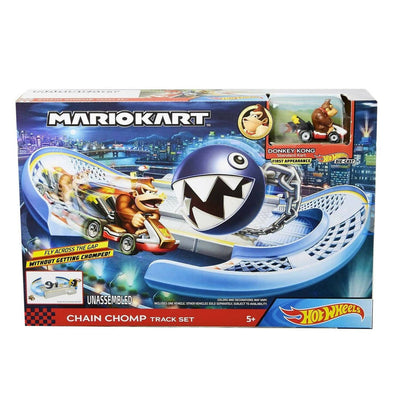 Mattel Hot Wheels Mario Kart Chain Chomp Track Set with Donkey Kong Gioco per Bambini Giochi e giocattoli/Personaggi giocattolo/Edifici e scenari/Piste da corsa Cartoleria Deja Vu - Crotone, Commerciovirtuoso.it