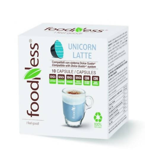 FOODNESS Unicorn latte in capsule (Dolce Gusto) 50pz