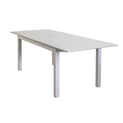ARGENTUM - tavolo da giardino allungabile in alluminio 150/210x90 Tortora