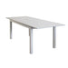 ARGENTUM - tavolo da giardino allungabile in alluminio 150/210x90 Tortora Milani Home