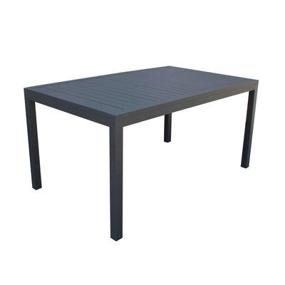 OMEN - tavolo da giardino in alluminio 150x89 Antracite