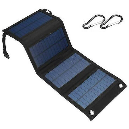 Caricatore solare usb 20w caricabatterie portatile con pannello solare pieghevole per iphone smartphone android ipad tablet android
