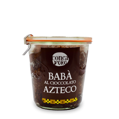 Babà in Vaso al Cioccolato 300gr. Artigianale Babà in Vasocottura al Cioccolato Azteco 300 gr. Made in italy Dessert Tipico Campano, Dolce Artigianale Napoli, Idea Regalo Alimentari e cura della casa/Cibi in scatola e conserve/Piatti confezionati/Dolci e dessert Conca d’Oro - Campiglia Marittima, Commerciovirtuoso.it