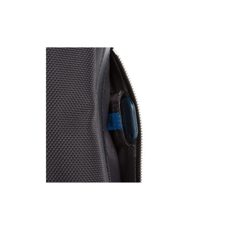 Monospalla porta iPad®mini in tessuto riciclato con protezione anti-frode RFID e tasca per AirPods® - CA5480BR2